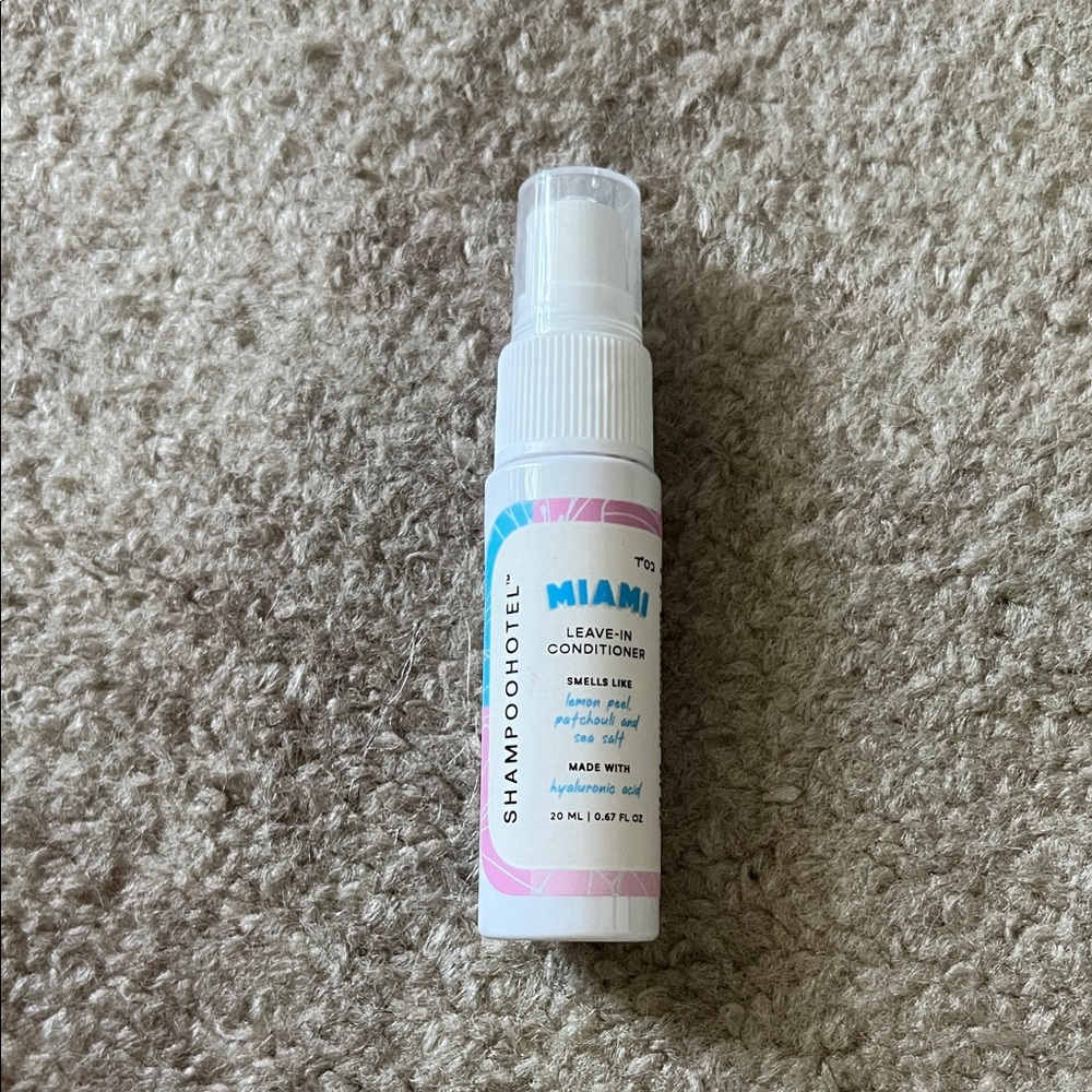 ❗️LAST 1❗️🤎5 For $25🤎 SHAMPOOHOTEL Miami Leave-In Conditioner Sample